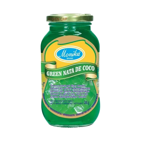 Monika Nata de Coco 340g (Green)