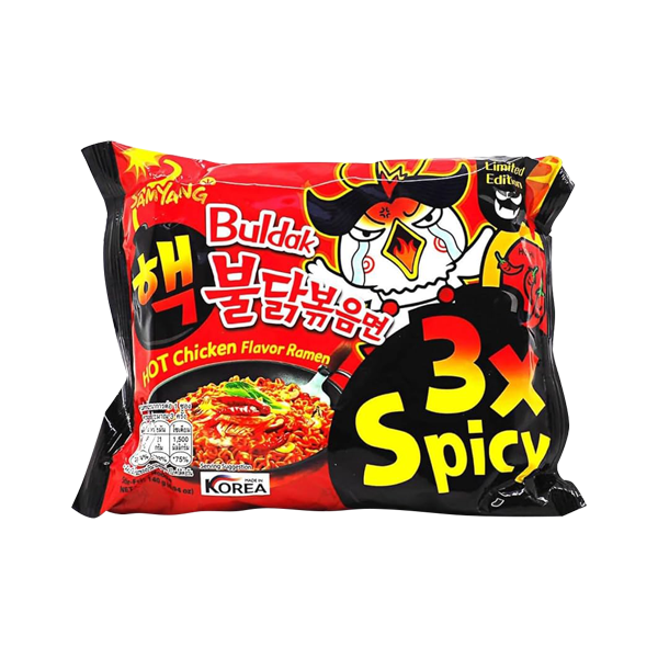 Samyang Buldak Hot Chicken Flavor Ramen 3x Spicy 140g
