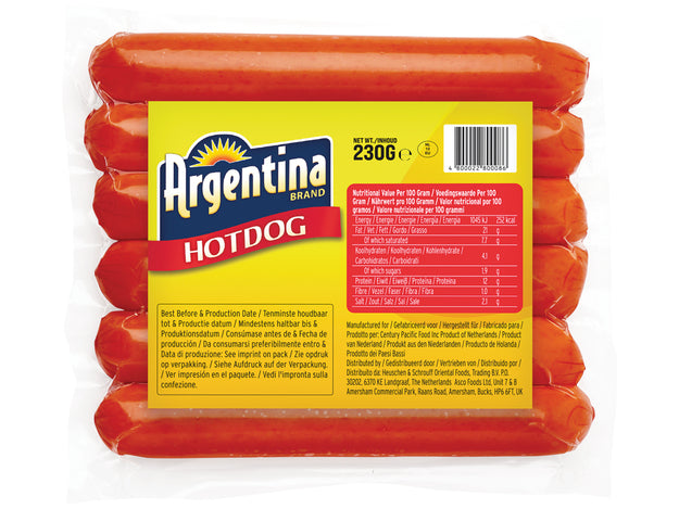 Argentina Brand Hotdog 230g