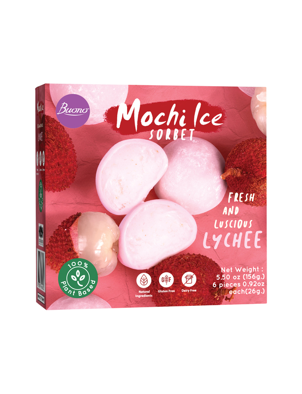 Buono Mochi Ice Fresh and Luscious Lychee 156g