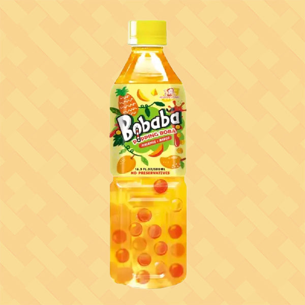 Madam Hong Bobaba Popping Boba Mango and Pineapple 500ml