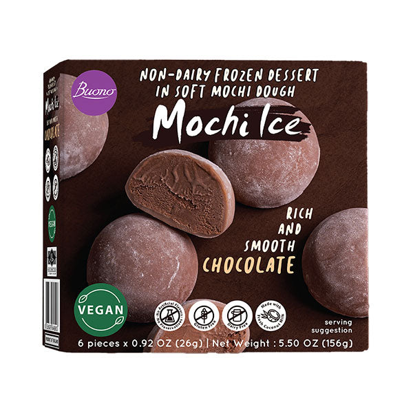 Buono Mochi Ice Rich and Smooth Chocolate 156g