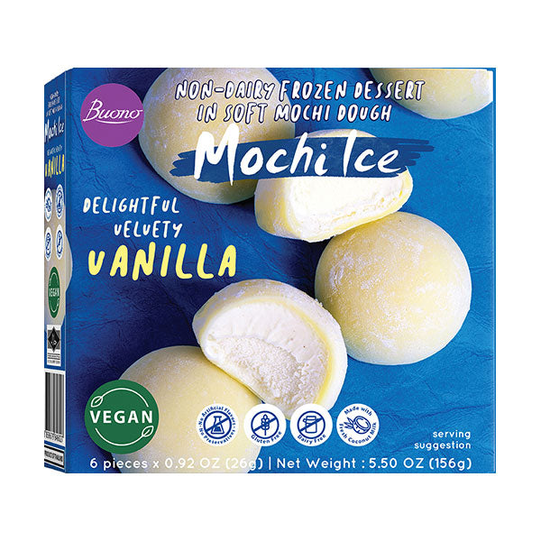 Buono Mochi Ice Delightful Velvety Vanilla 156g