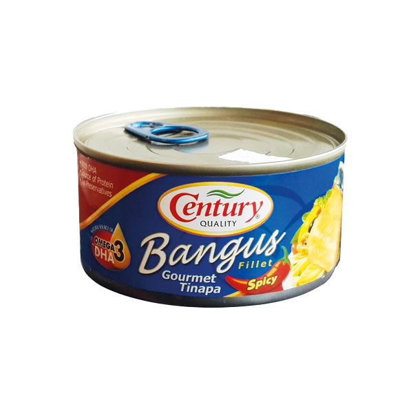 Century Bangus Fillet Gourmet Tinapa Spicy (Spanish Style) 184g