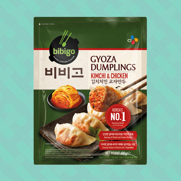 CJ Foods Bibigo Gyoza Dumplings Kimchi & Chicken 600g