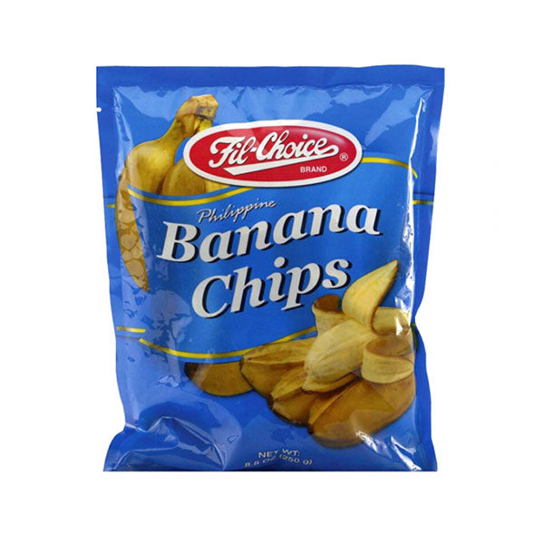 Fil-Choice Brand Philippine Banana Chips 250g