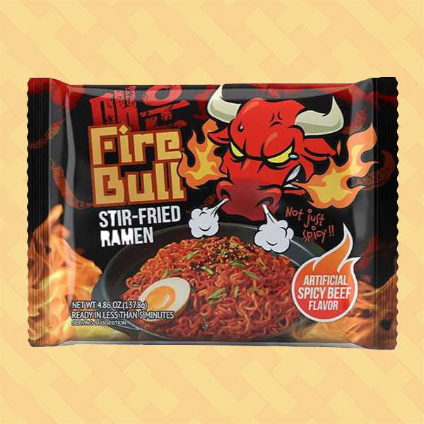Fire Bull Stir-Fried Ramen 137.8g