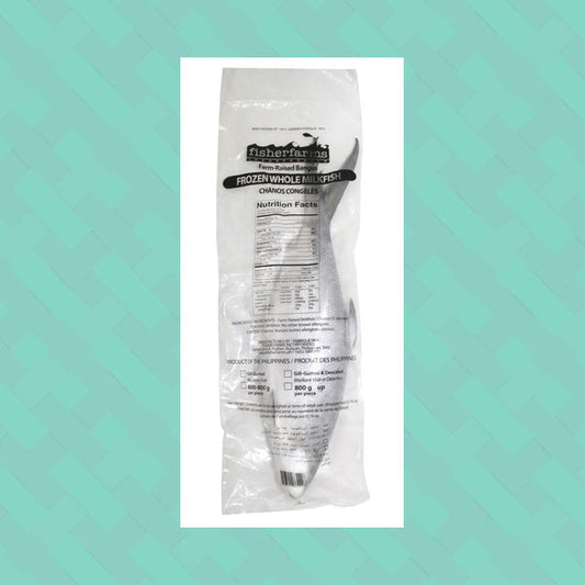 Fisherfarms Frozen Whole Milkfish 600-800g