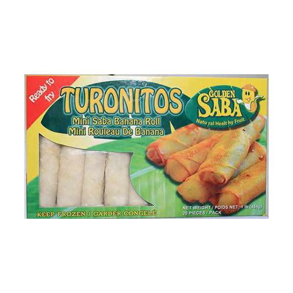 Turonitos Mini Saba Rolls with Jackfruit 454g