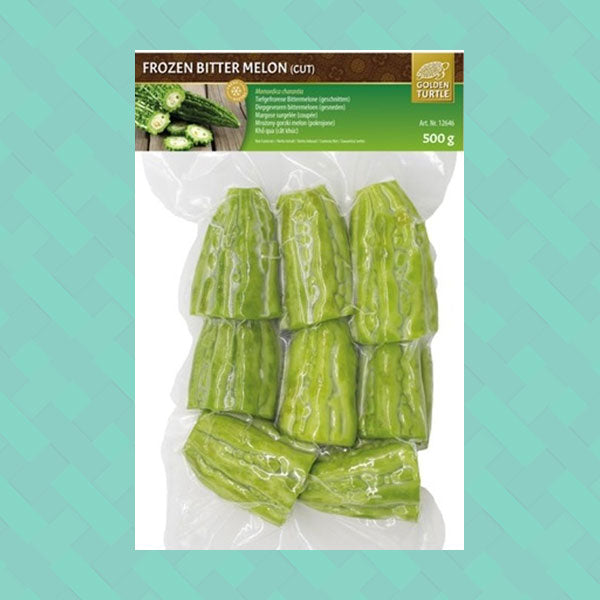 Golden Turtle Frozen Bitter Melon (Cut) 500g