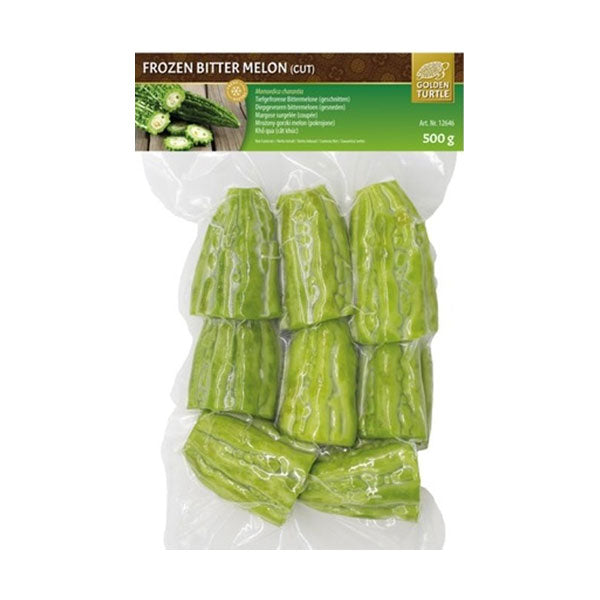 Golden Turtle Frozen Bitter Melon (Cut) 500g