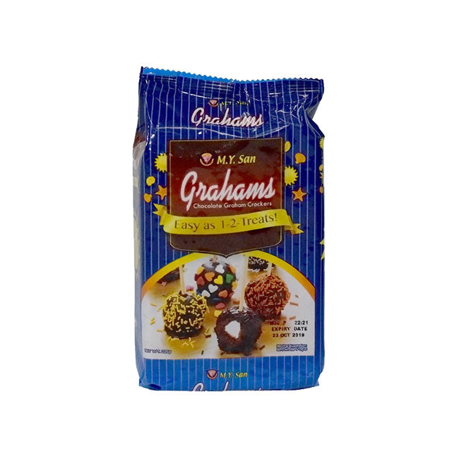 M. Y. San Chocolate Graham Crackers 225g