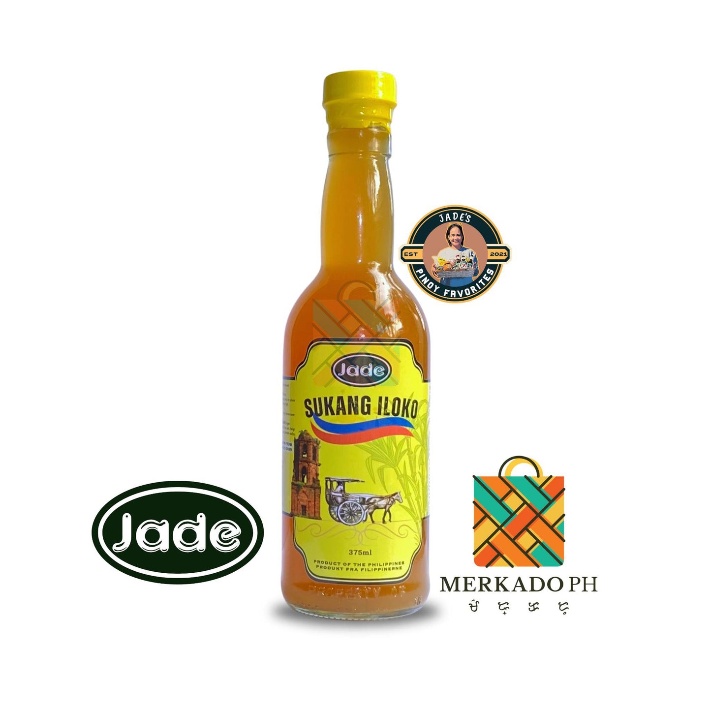 Jade's Pinoy Favorite Sukang Iloko (Spiced Vinegar) 375ml