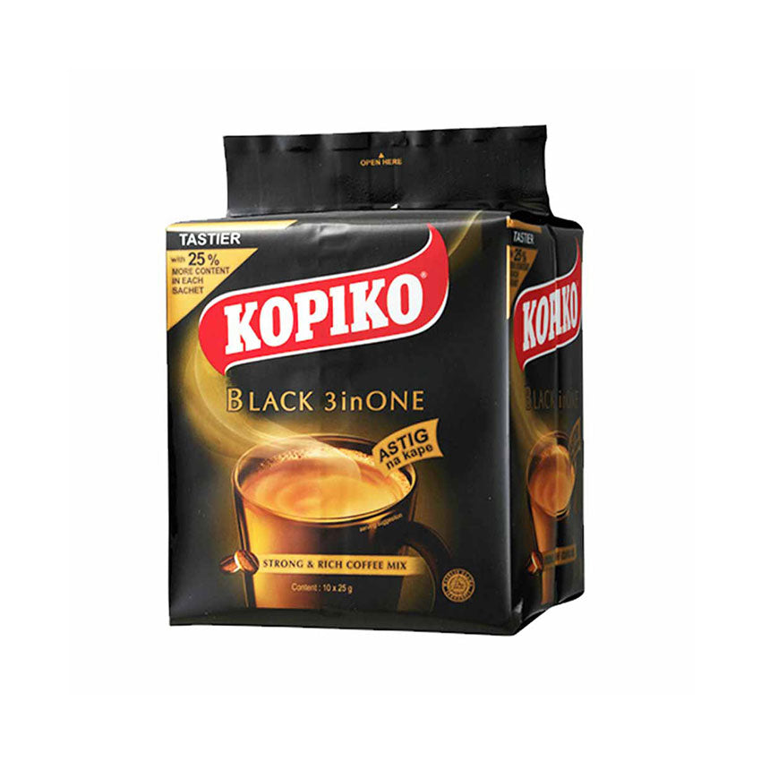 Kopiko Coffee 3-in-1 Black 10x25g