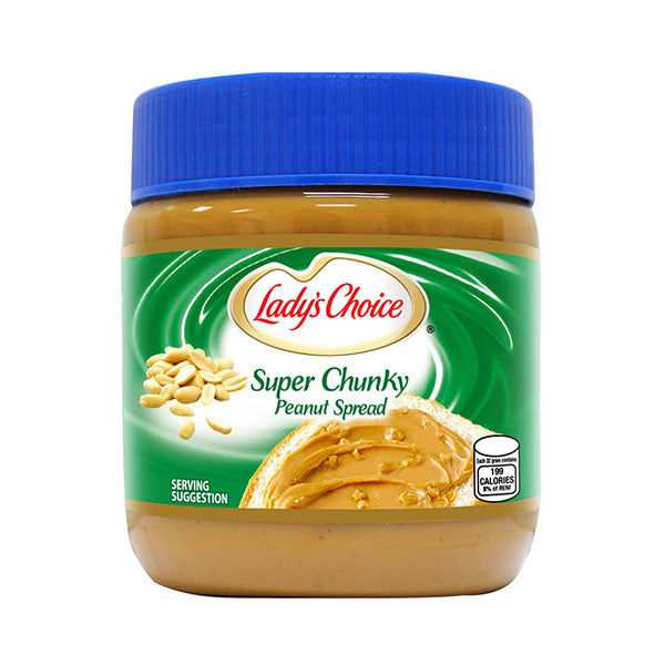 Lady's Choice Chunky Peanut Butter 340g