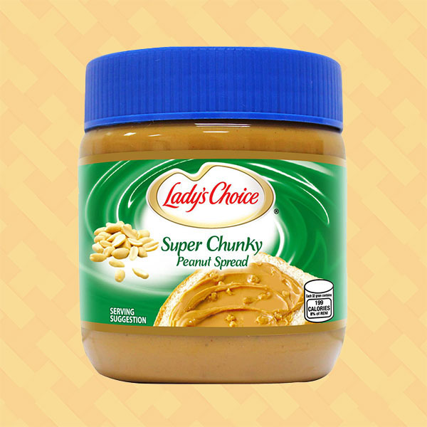 Lady's Choice Chunky Peanut Butter 340g