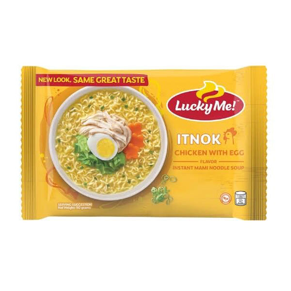 Lucky Me Itnok Chicken with Egg 50g