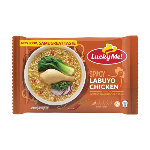 Spicy Labuyo Chicken Flavor Instant Mami Noodles 50g