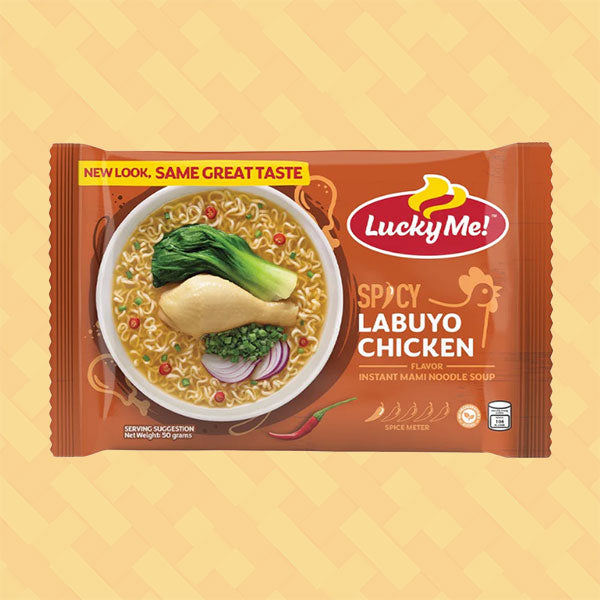 Spicy Labuyo Chicken Flavor Instant Mami Noodles 50g
