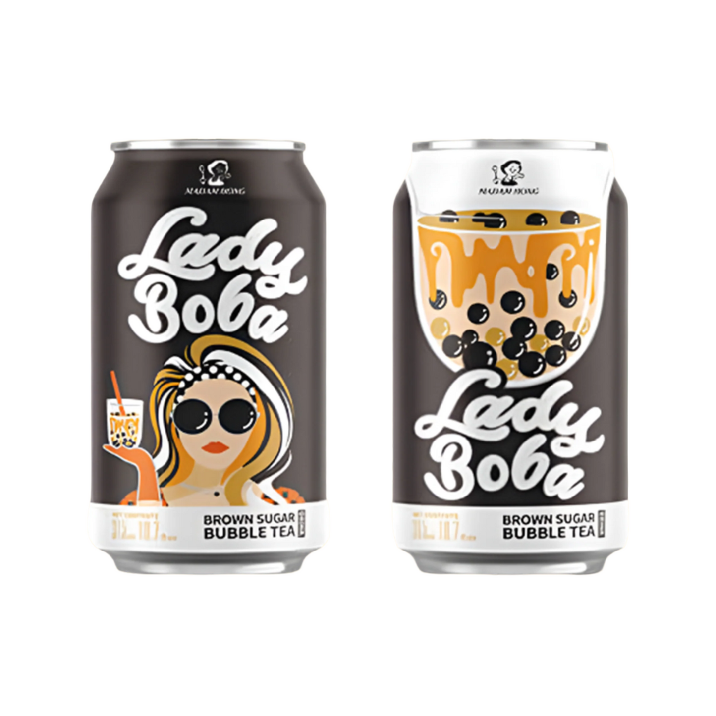 Madam Hong Lady Boba Bubble Tea Drink Brown Sugar 315ml