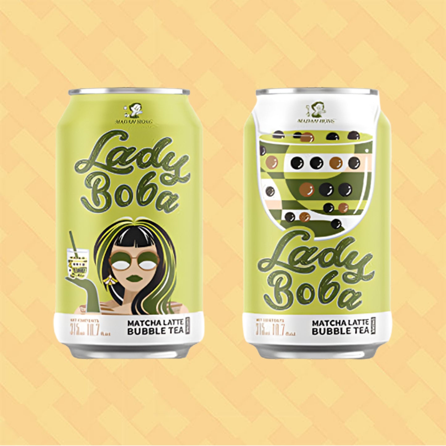 Madam Hong Bubble Tea Drink Matcha Latte 315ml