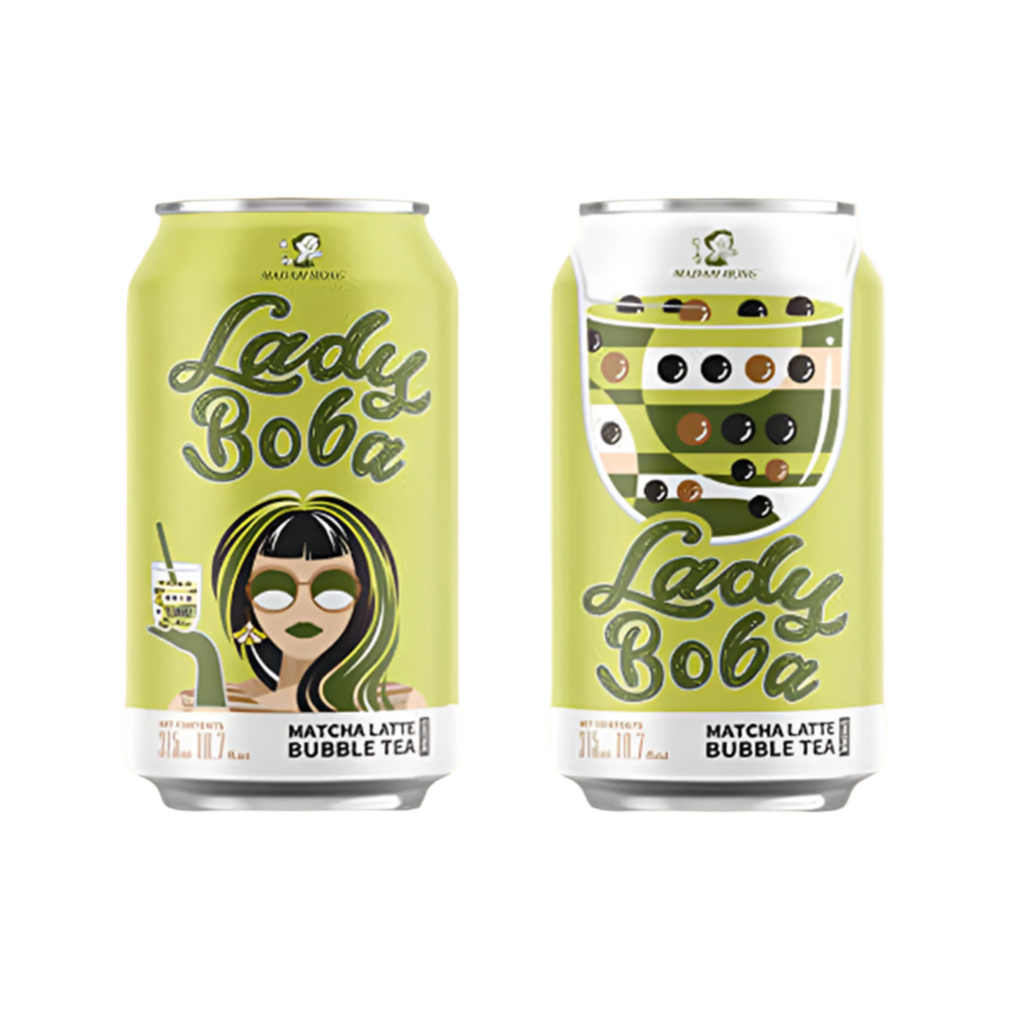 Madam Hong Bubble Tea Drink Matcha Latte 315ml
