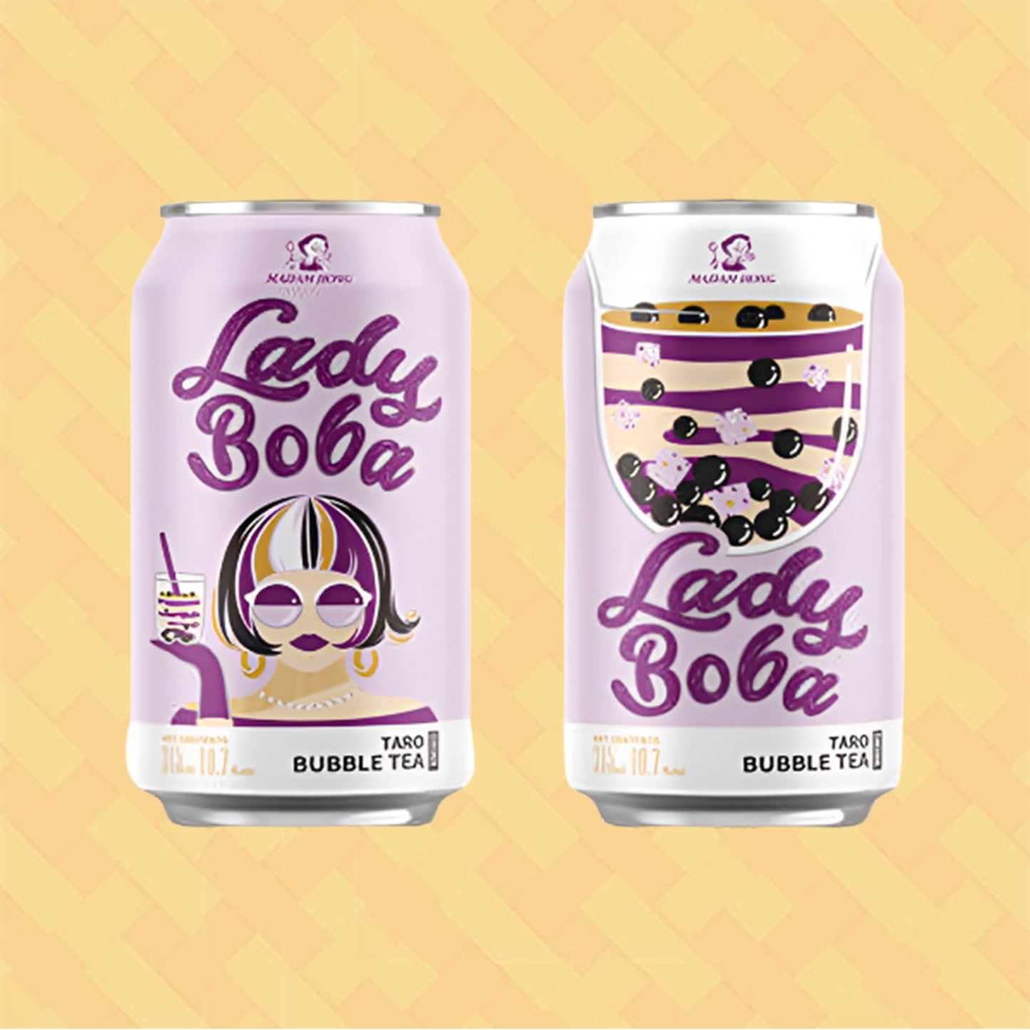 Madam Hong Lady Boba Bubble Tea Drink Taro 315ml