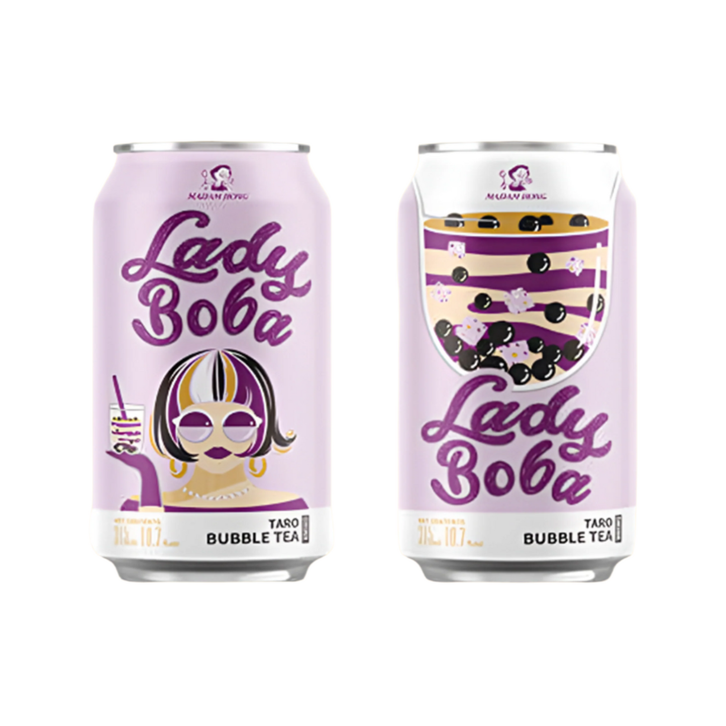 Madam Hong Lady Boba Bubble Tea Drink Taro 315ml