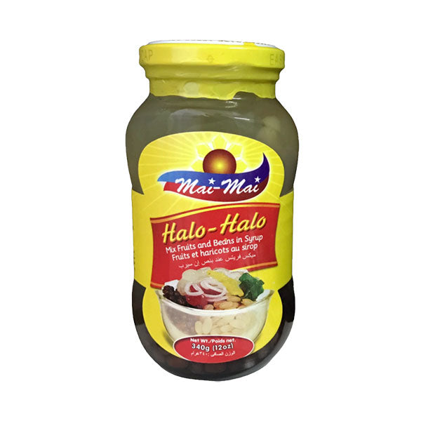 Mai-Mai Halo-Halo Mixed Fruit and Beans in Syrup 340g