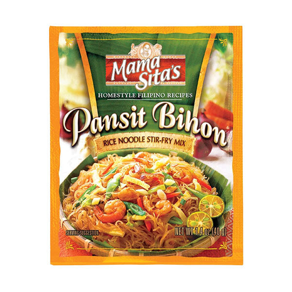Mama Sita's Pansit Bihon Rice Noodle Stir Fry Mix 40g