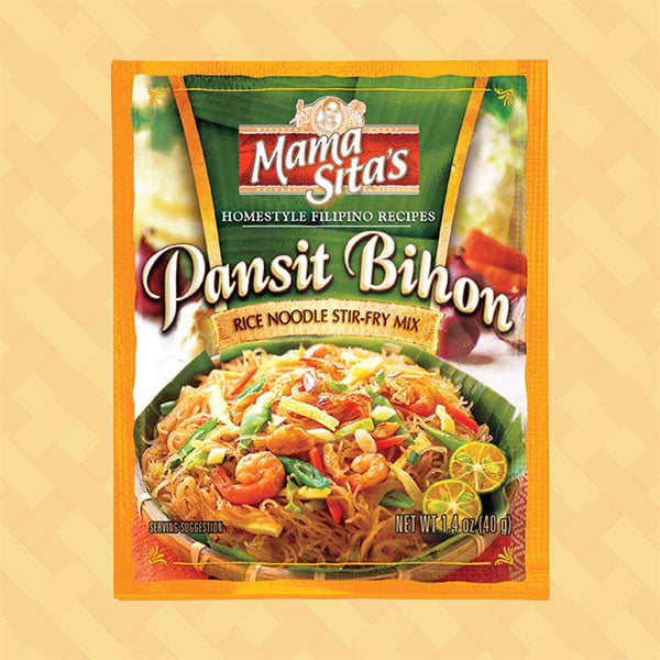 Mama Sita's Pansit Bihon Rice Noodle Stir Fry Mix 40g