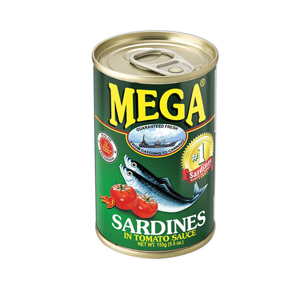 Mega Sardines in Tomato Sauce 155g