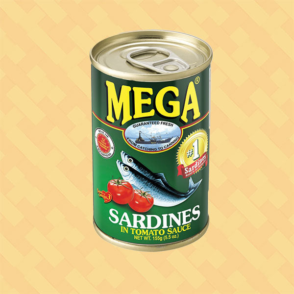 Mega Sardines in Tomato Sauce 155g