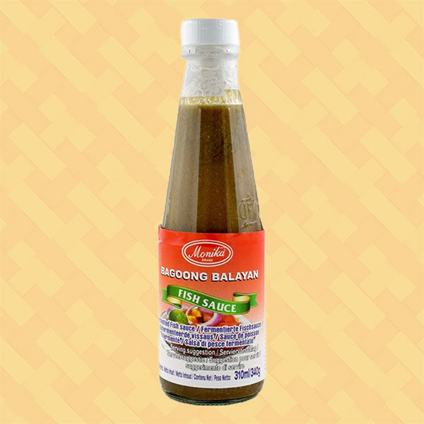 Monika Anchovy Sauce Bagoong Balayan 310ml