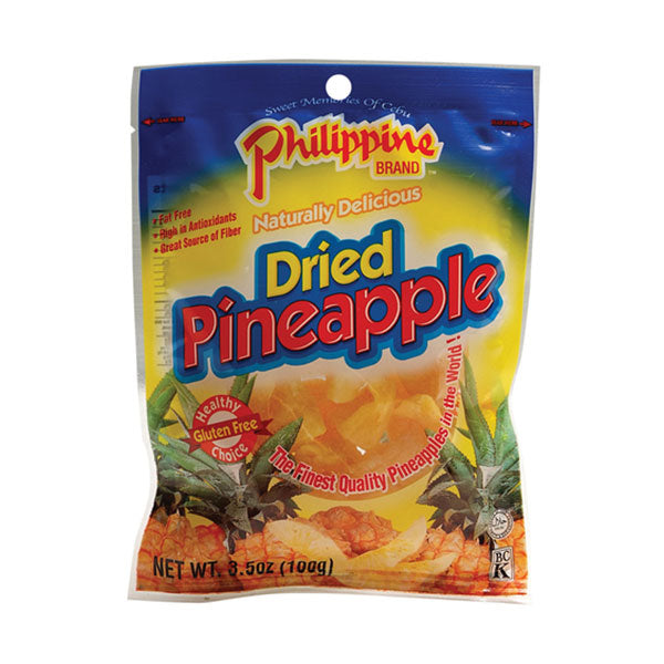 Philippine Brand Dried Pineapple Gluten Free 100g