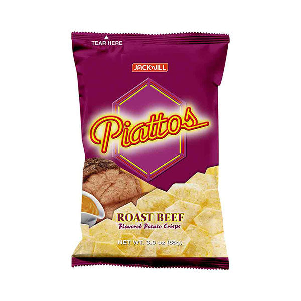 Jack n Jill Piattos Roast Beef 85g