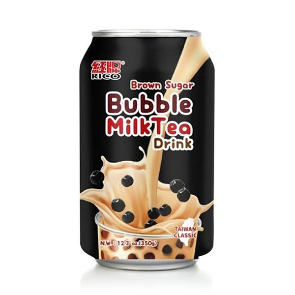 Rico Bubble Milk Tea Drink Brown Sugar 350ml