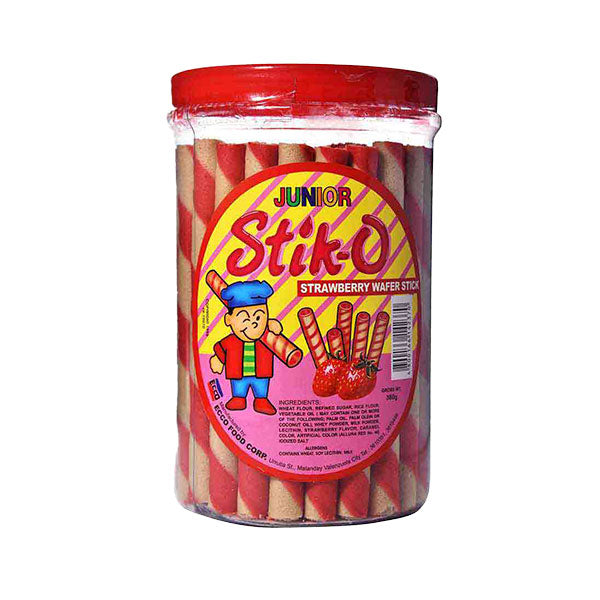 Junior Stik-O Strawberry Wafer Stick 380g