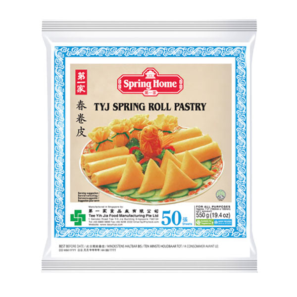 Spring Home TVJ Spring Roll Pastry 190mm 550g