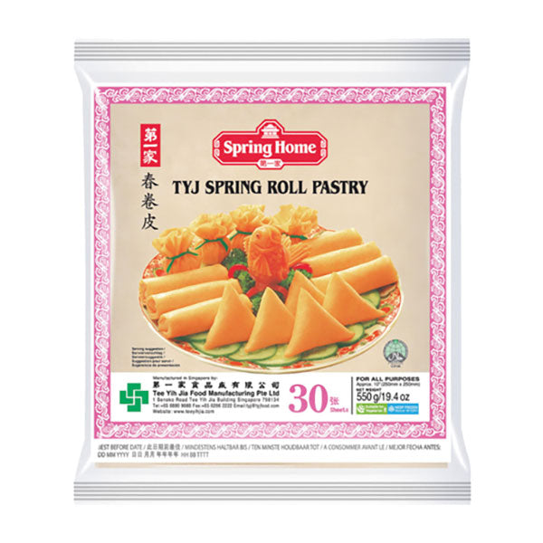 Spring Home TVJ Spring Roll Pastry 250mm 550g