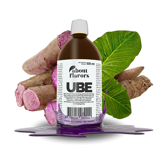 About Flavors Ube (Purple Yam Flavoring) 500ml