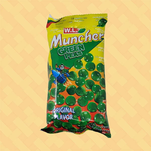 Muncher Green Peas 70g