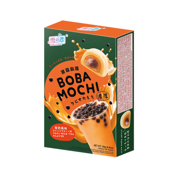 Yuki & Love Boba Mochi Thai Milk Tea Flavor 180g