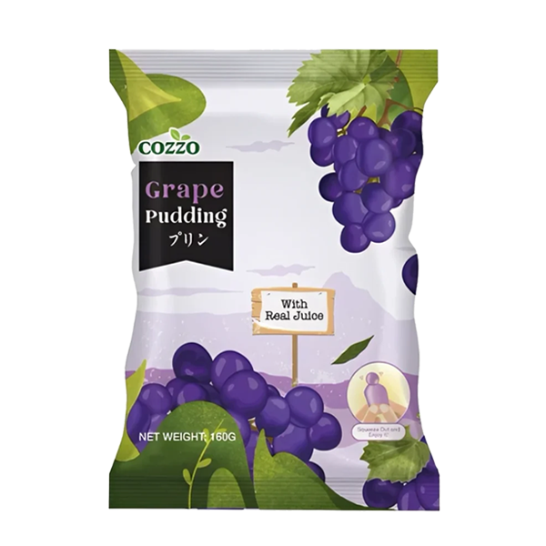 Cozzo Grape Pudding with Real Juice 160g