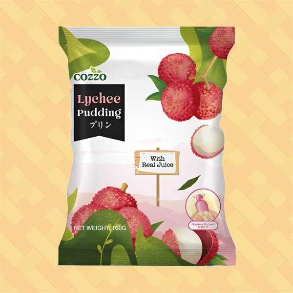 Cozzo Lychee Pudding with Real Juice 160g