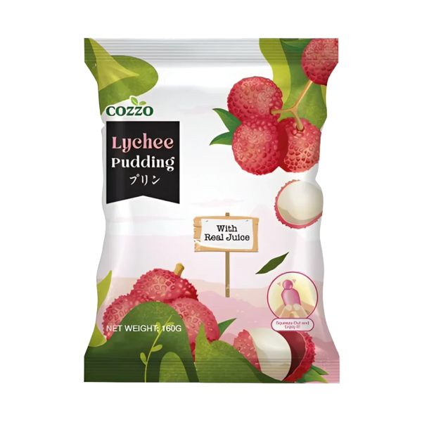 Cozzo Lychee Pudding with Real Juice 160g