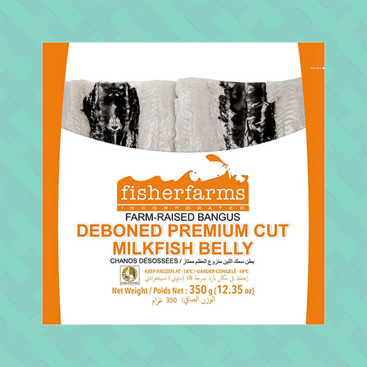 Fisherfarms Deboned Premium Cut Milkfish Belly 350g