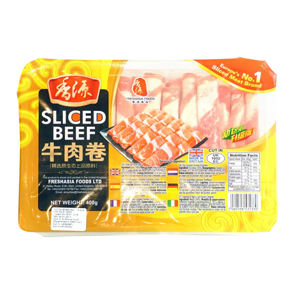 Freshasia Foods Ltd Sliced Beef 400g