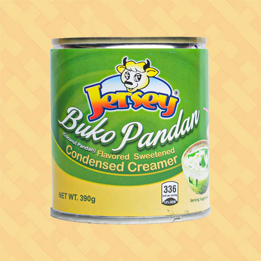 Jersey Buko Pandan  (Coconut Pandan) Flavored Sweetened Condensed Creamer 390g