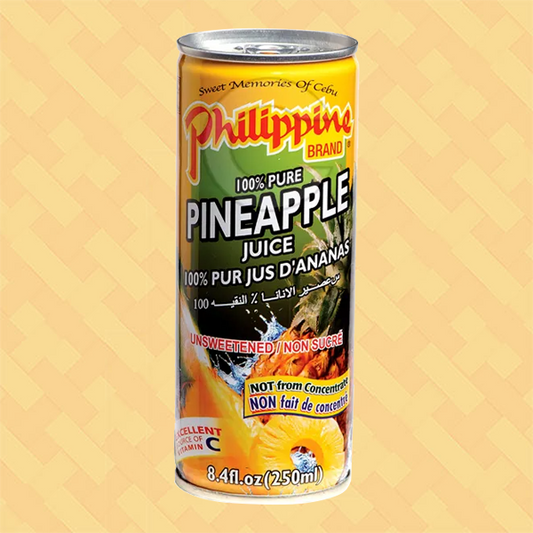 Philippine Brand 100% Pineapple Juice 250ml